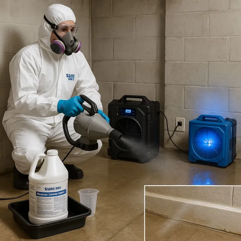 Sanitization and Odor Removal process in Forked River, NJ